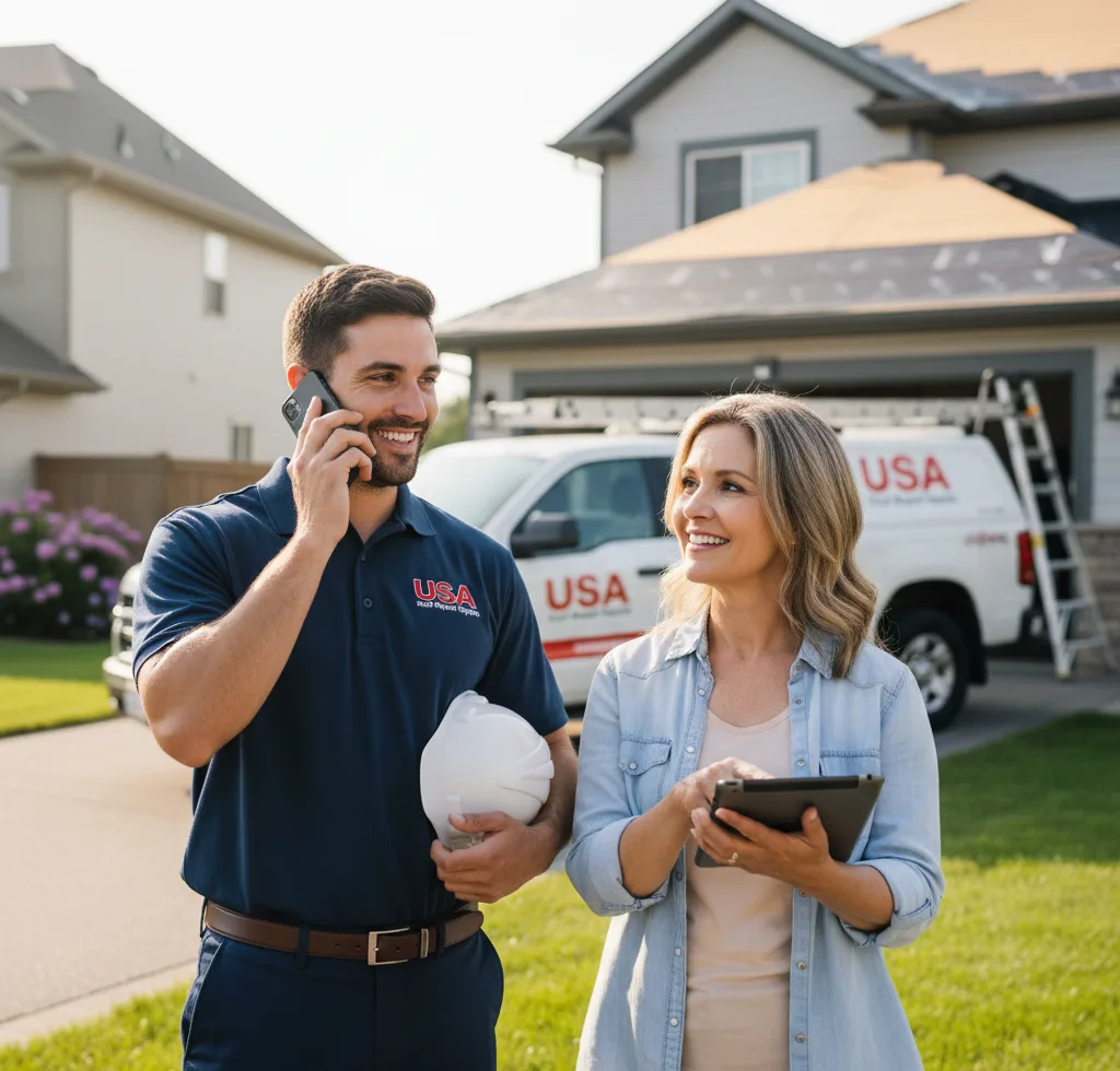 USA Roof Repair Experts customer support in Lackawanna